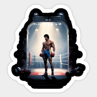 boxing legend Sticker